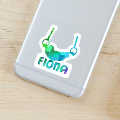 Sticker Fiona Ring gymnast Notebook Image