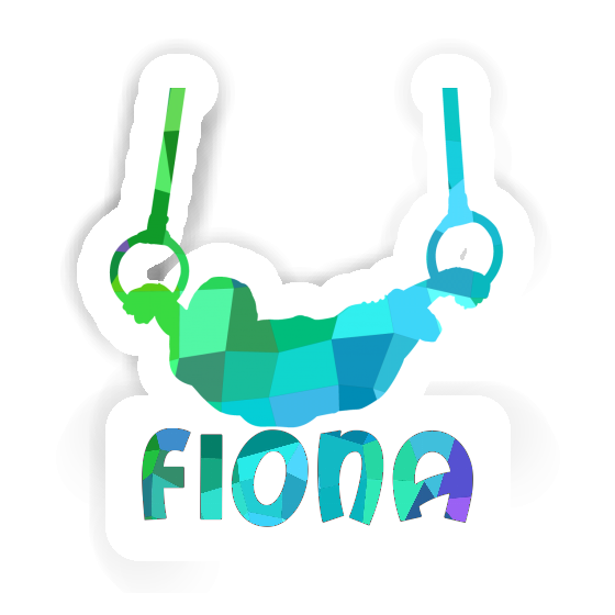 Sticker Fiona Ring gymnast Laptop Image