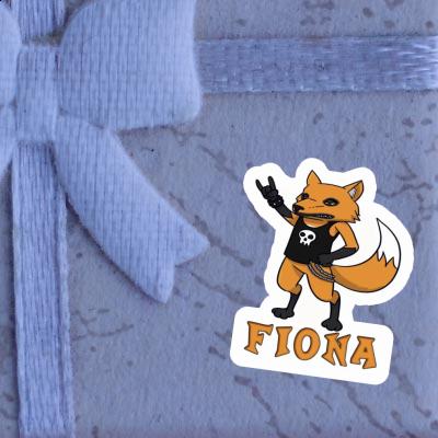 Fiona Sticker Fox Notebook Image