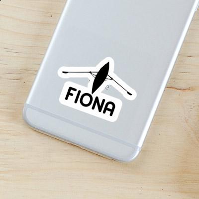 Sticker Fiona Rowboat Laptop Image