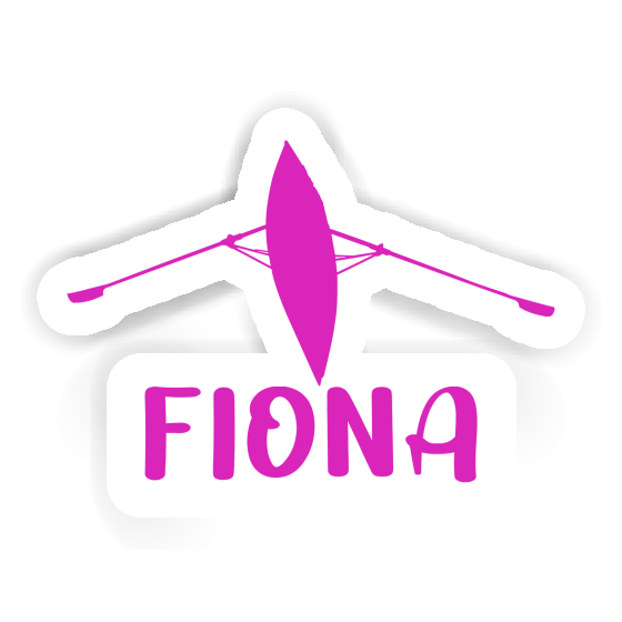 Fiona Sticker Rowboat Laptop Image