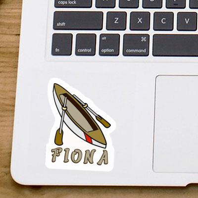 Fiona Sticker Ruderboot Notebook Image