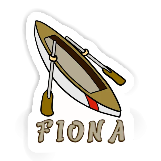 Fiona Sticker Ruderboot Image