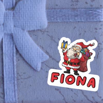 Sticker Fiona Santa Claus Notebook Image