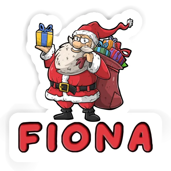 Sticker Fiona Santa Claus Laptop Image