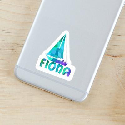 Fiona Sticker Sailboat Gift package Image