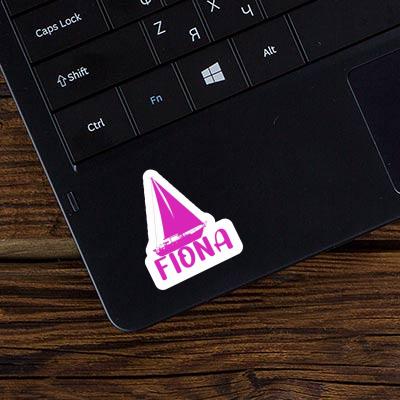 Fiona Sticker Sailboat Laptop Image