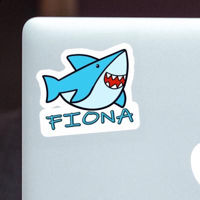 Fiona Autocollant Requin Notebook Image