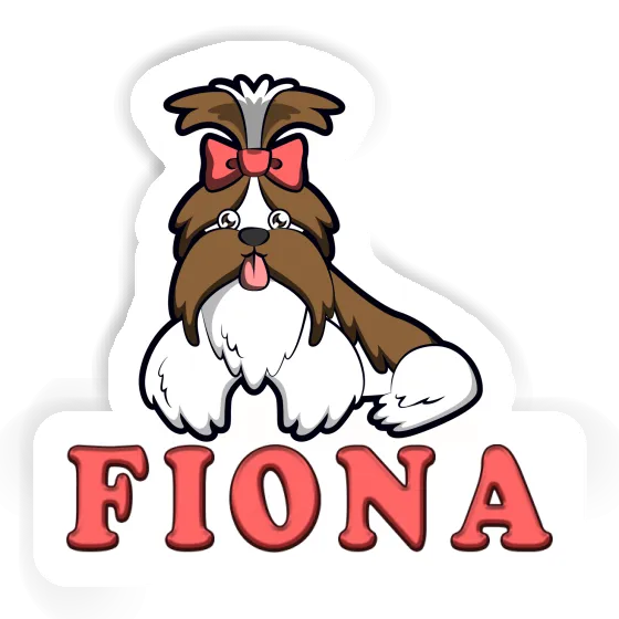 Sticker Shih Tzu Fiona Gift package Image