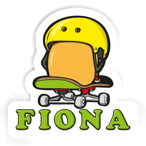 Autocollant Œuf de skateboard Fiona Gift package Image