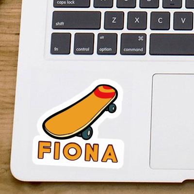 Fiona Sticker Skateboard Notebook Image