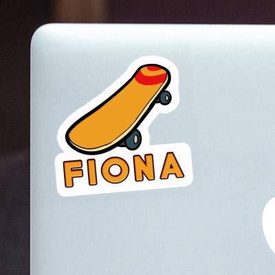 Skateboard Sticker Fiona Laptop Image