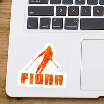 Sticker Fiona Skier Image