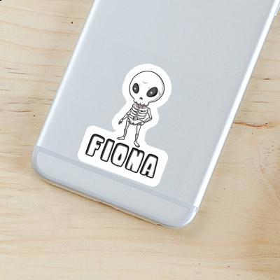 Sticker Fiona Skeleton Notebook Image