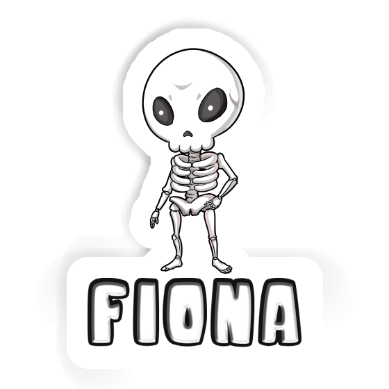 Sticker Fiona Skeleton Gift package Image