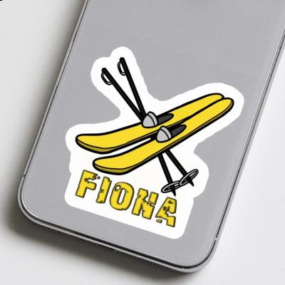 Sticker Fiona Ski Gift package Image