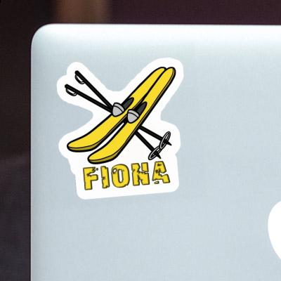 Sticker Fiona Ski Notebook Image