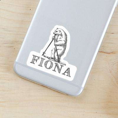 Fiona Sticker Bear Notebook Image