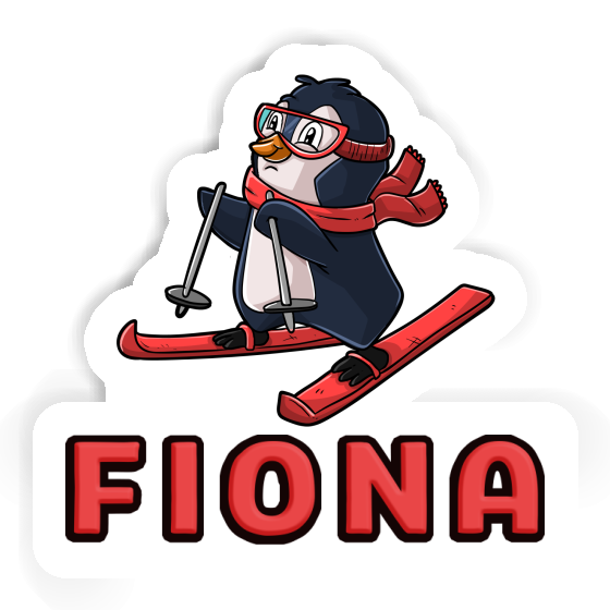 Fiona Sticker Skier Gift package Image