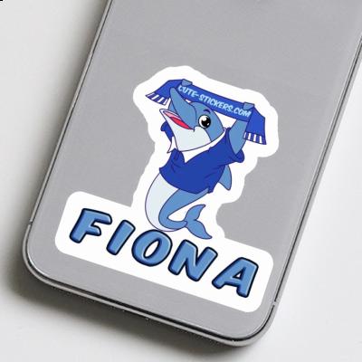 Dolphin Sticker Fiona Laptop Image