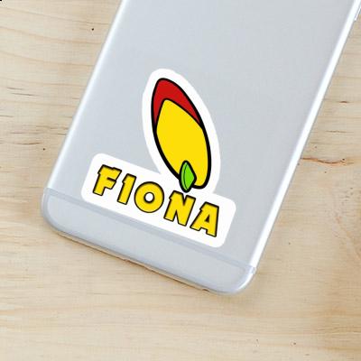 Sticker Fiona Surfboard Laptop Image