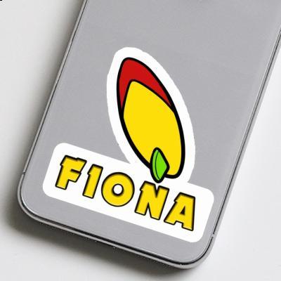 Sticker Fiona Surfboard Notebook Image