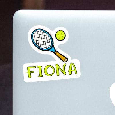 Sticker Fiona Tennis Racket Notebook Image