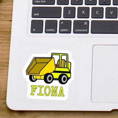 Sticker Front Tipper Fiona Notebook Image