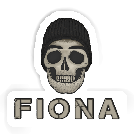 Skull Sticker Fiona Laptop Image