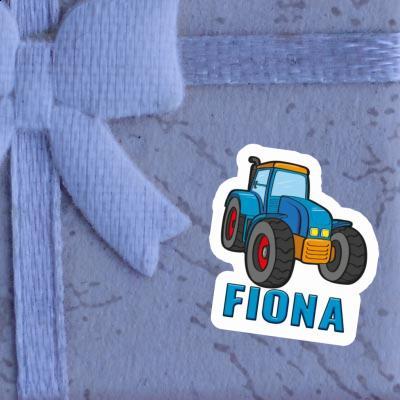 Sticker Fiona Tractor Notebook Image