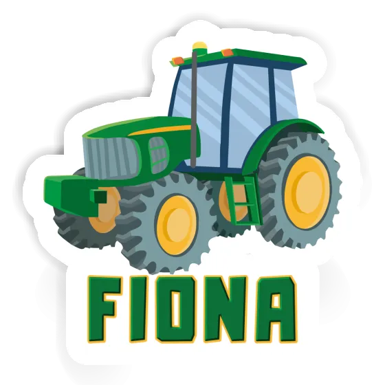 Fiona Autocollant Tracteur Notebook Image