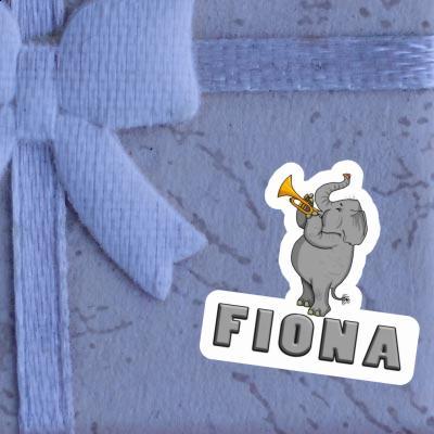 Sticker Trompeten-Elefant Fiona Gift package Image