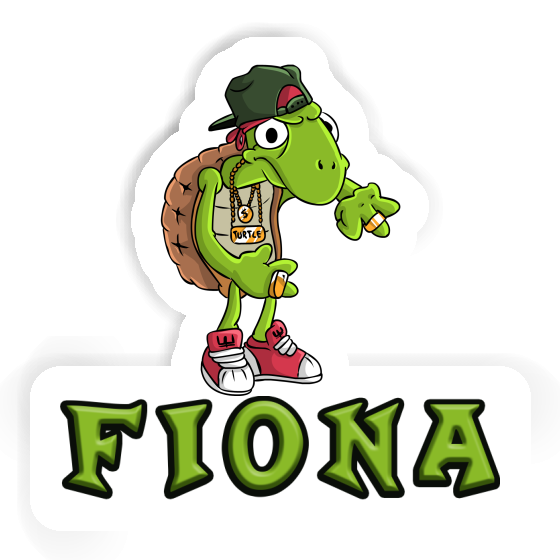 Fiona Sticker Schildkröte Laptop Image