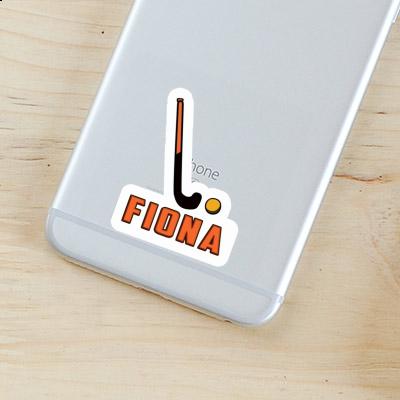 Sticker Floorball Stick Fiona Laptop Image