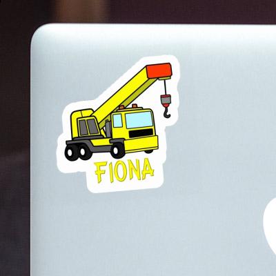 Vehicle Crane Sticker Fiona Notebook Image