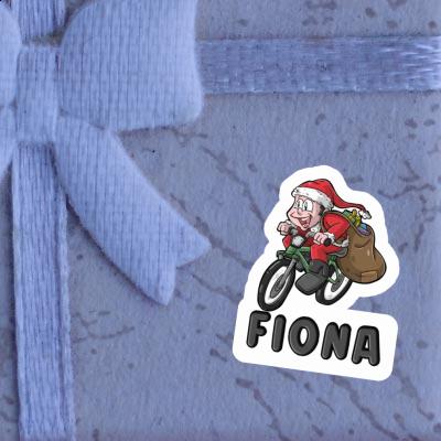 Sticker Fiona Cyclist Laptop Image