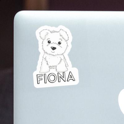 Fiona Aufkleber Westie Laptop Image