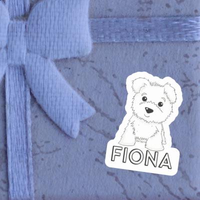 Sticker Terrier Fiona Gift package Image