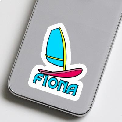 Sticker Fiona Windsurf Board Notebook Image