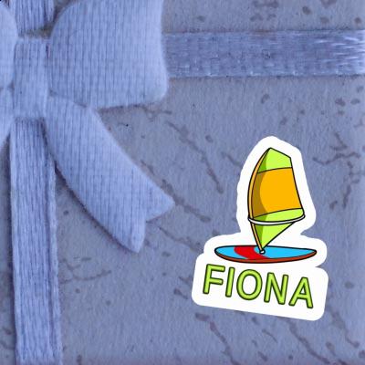 Fiona Sticker Windsurfbrett Laptop Image