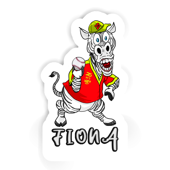 Sticker Zebra Fiona Notebook Image