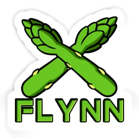 Autocollant Asperge Flynn Image