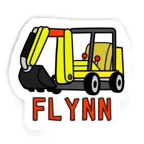 Autocollant Mini-pelle Flynn Image