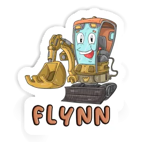 Autocollant Pelleteuse Flynn Image