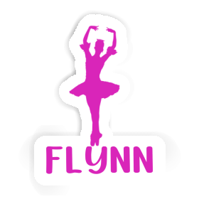 Flynn Autocollant Ballerine Image