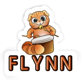 Chat Autocollant Flynn Image