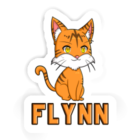 Flynn Autocollant Chat Image