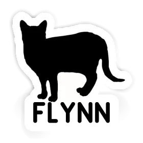 Chat Autocollant Flynn Image