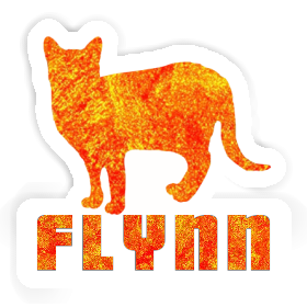 Autocollant Chat Flynn Image