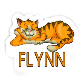Autocollant Chat Flynn Image